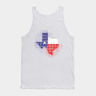 Epic Texas Chalk Dust Splatter Tank Top